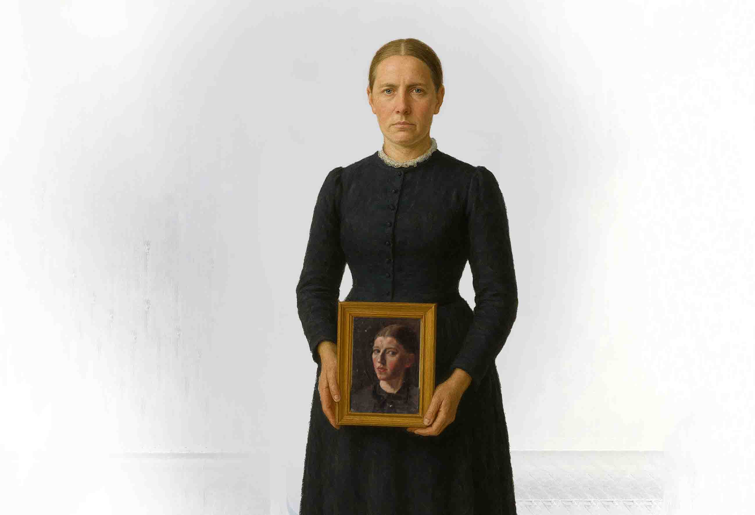 خودنگاره آنا آنکر  Anna Ancher, self-portrait